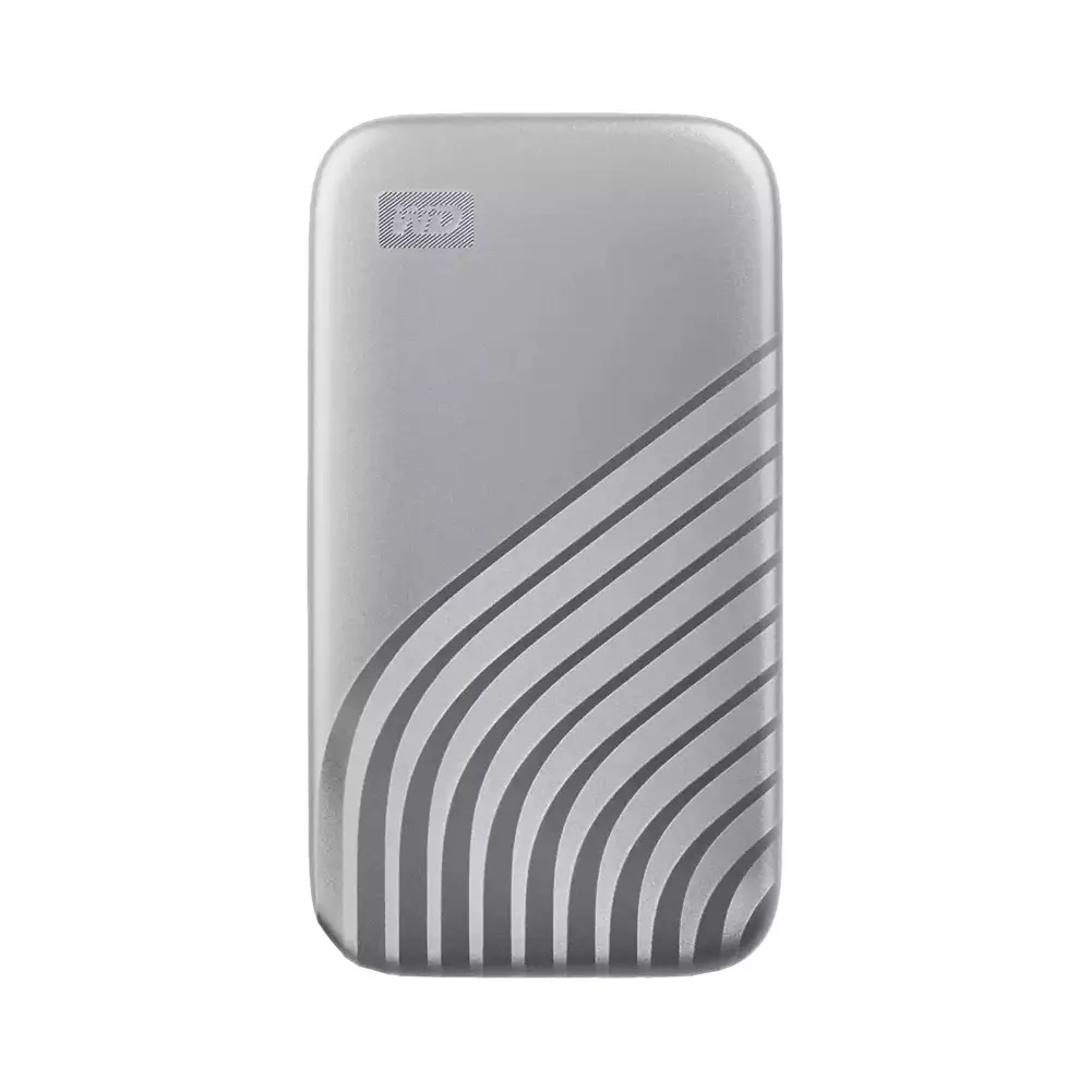 WD 2TB My Passport SSD USB 3.2 Gen 2 Type-C Portable SSD (Silver)